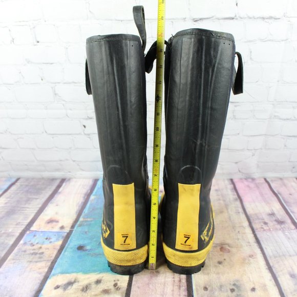 Ranger Shoe Fit Firewalker Turnout Fire Steel Toe Fighter Boots Size 7 M - Picture 7 of 9